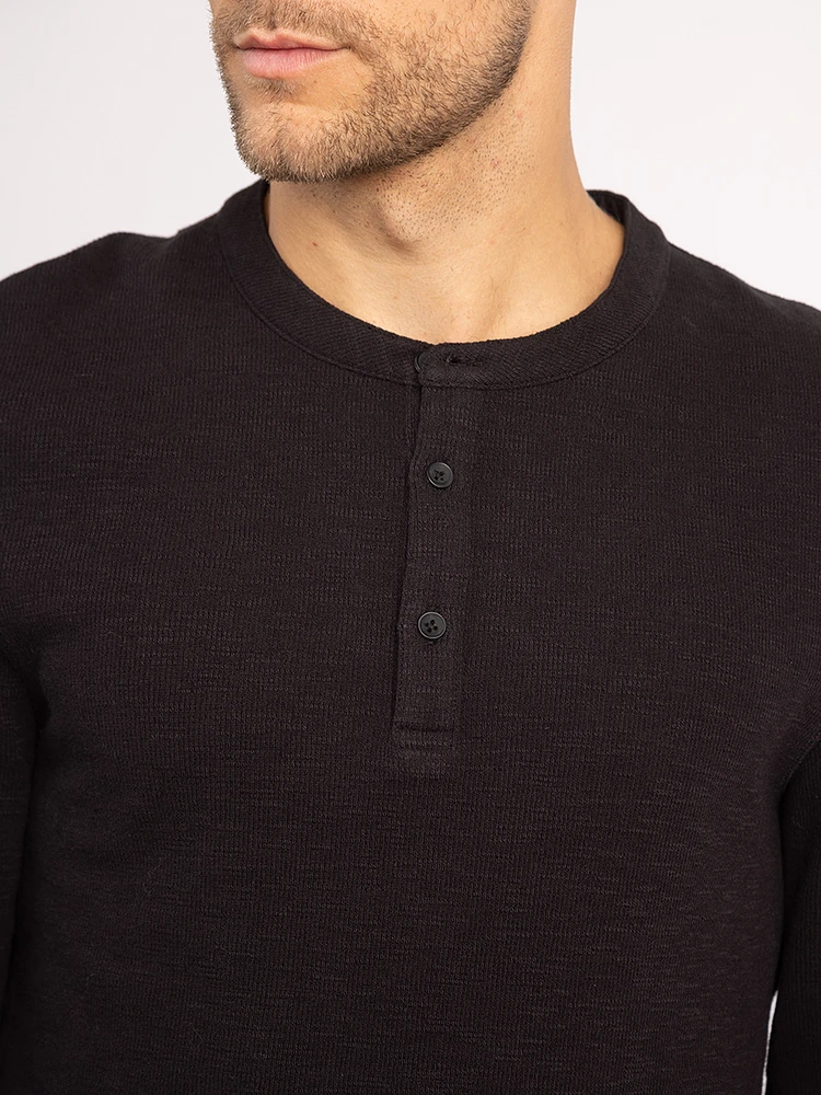 craig textured henley