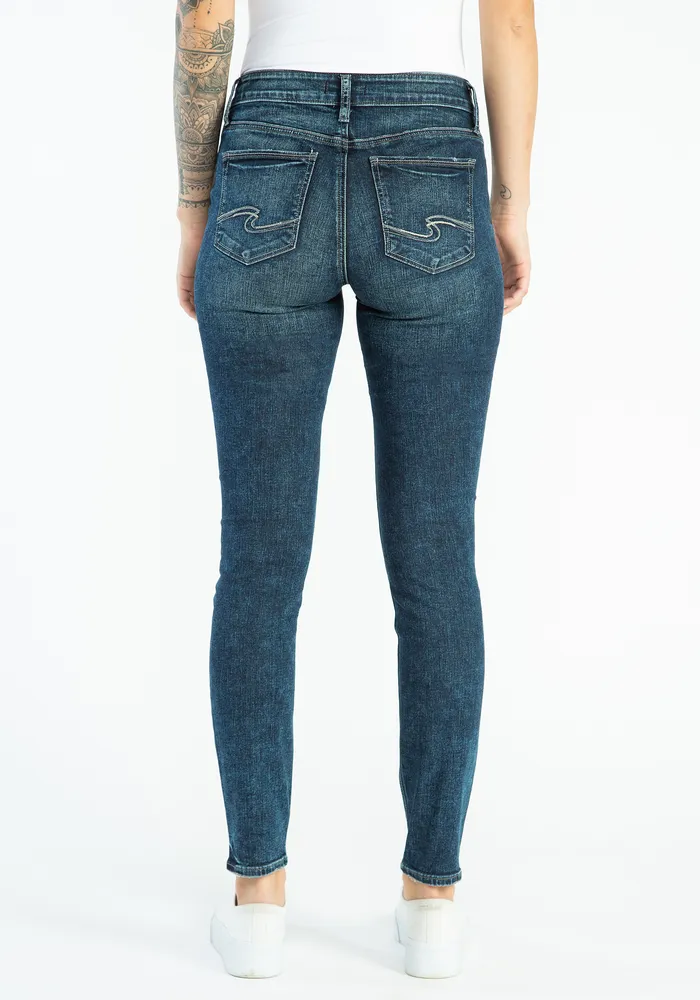 elyse mid rise skinny jeans