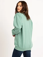 crew neck sweatshirt