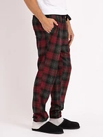 carter flannel jogger