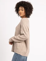 yuki crew neck sweater