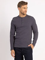 craig textured henley