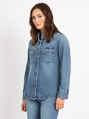 lainey denim shirt