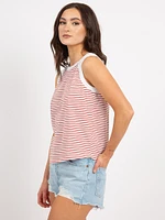 mildred muscle tank stripe