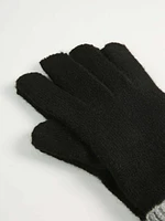 women's color block gloves