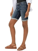 Elyse Mid Rise Bermuda Shorts