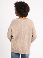 yuki crew neck sweater