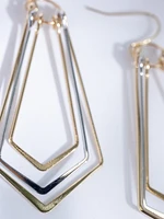 geo shaped earring