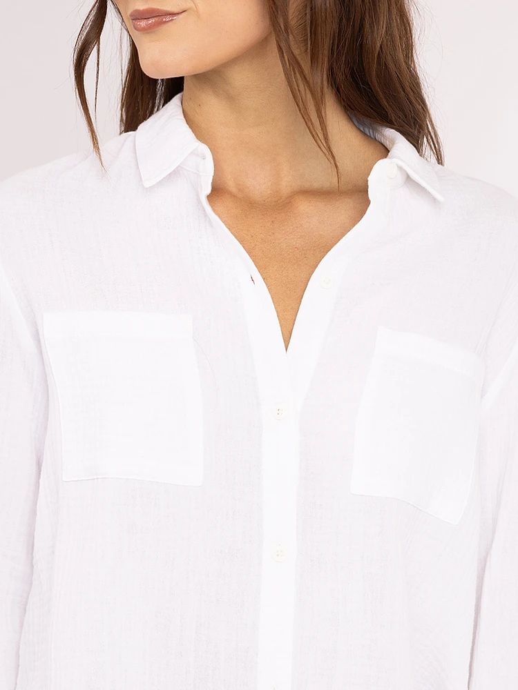 kasey gauze shirt