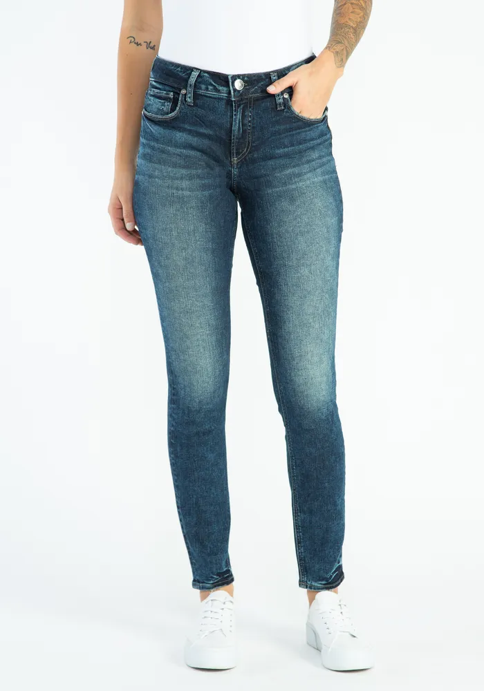 elyse mid rise skinny jeans