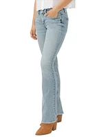 Britt Low Rise Slim Bootcut Jeans