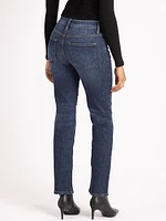 tegan straight leg jean dark authentic