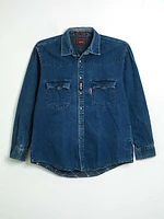 levi's copper snap denim shirt