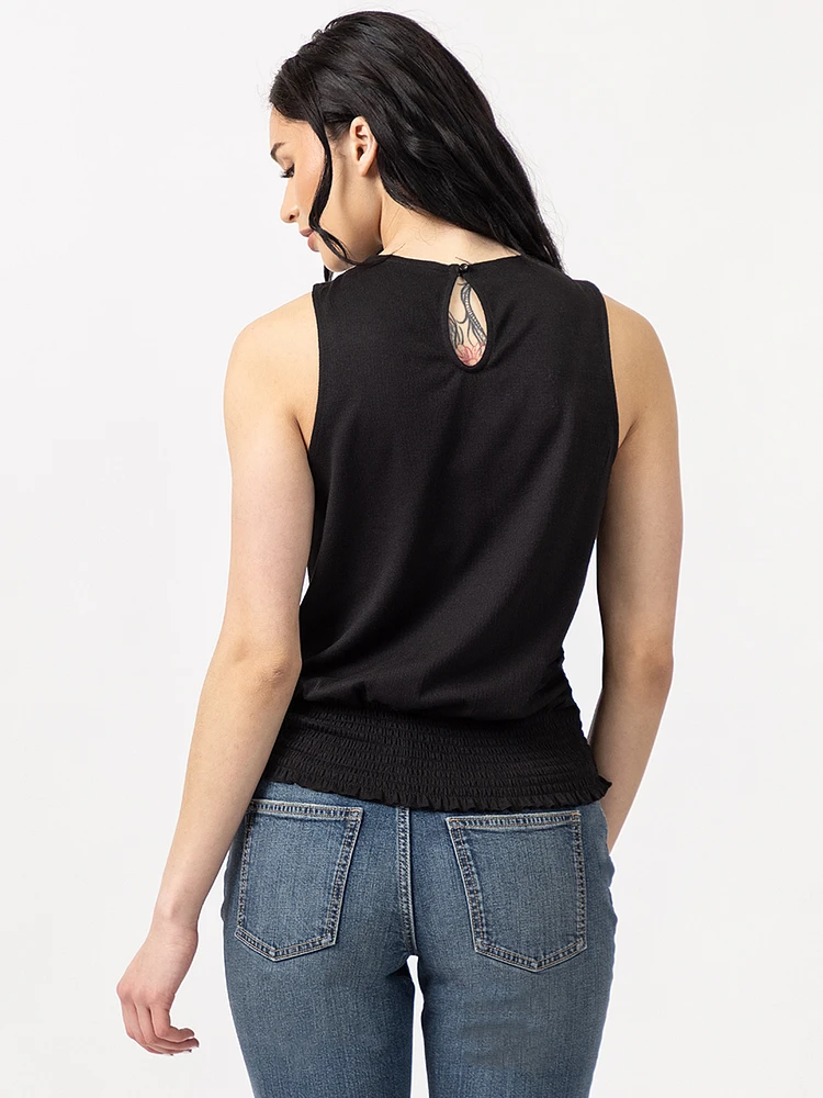 carlotta crew neck tank