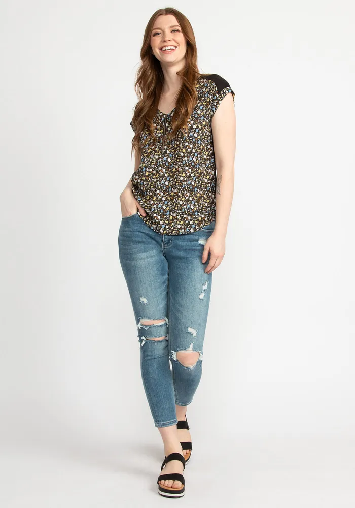 reece short sleeve blouse