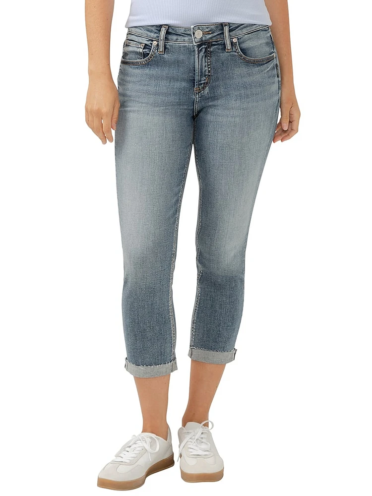 Elyse Mid Rise Capri