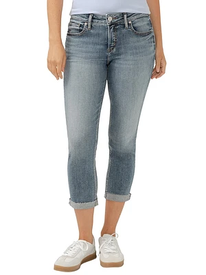 Elyse Mid Rise Capri