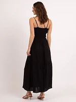 romy vneck maxi dress