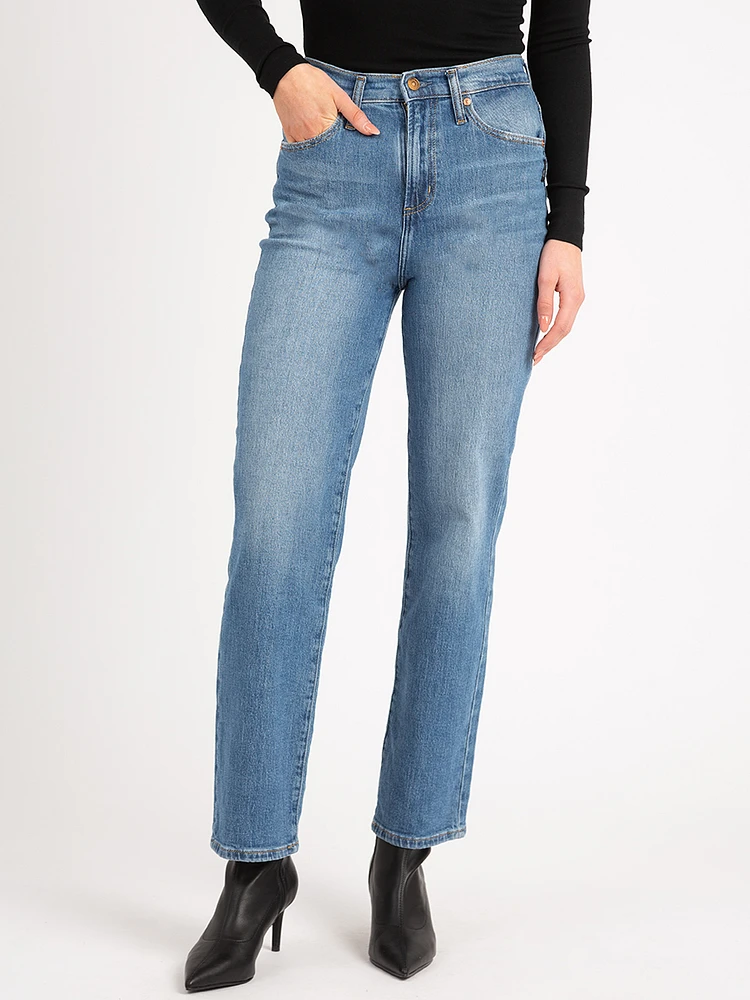 Highly Desirable High Rise Straight Leg Jeans