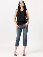 carlotta crew neck tank