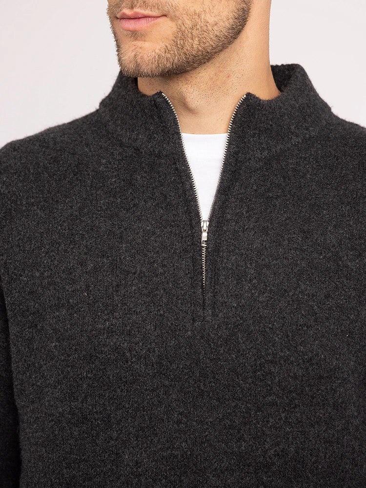 martin 1/4 zip sweater