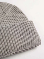 thick ribbed winter beanie