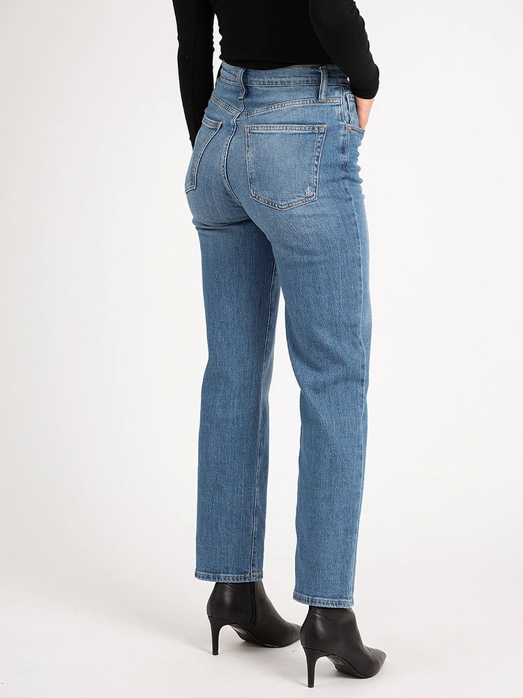 Highly Desirable High Rise Straight Leg Jeans