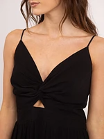 romy vneck maxi dress