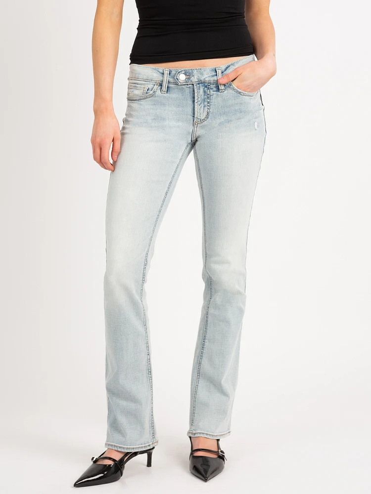 tuesday low rise slim bootcut jeans