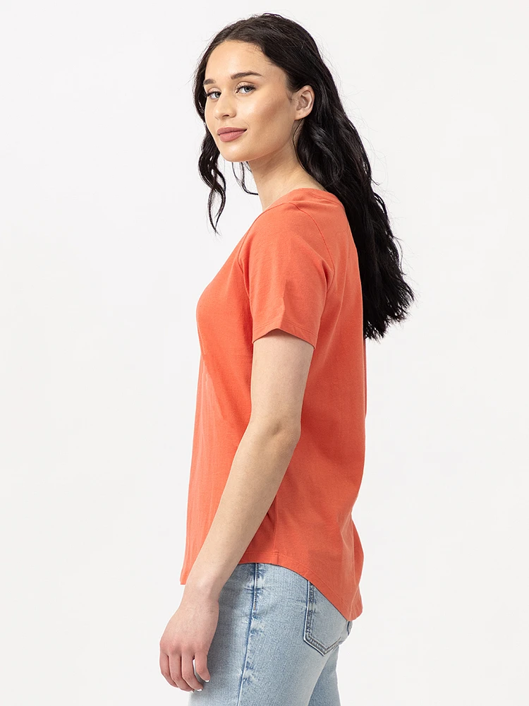 saige scoop neck t-shirt
