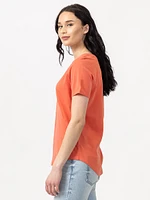 saige scoop neck t-shirt