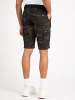 camo cargo short - 15" inseam