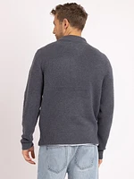 martin 1/4 zip sweater