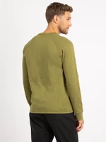 lucas long sleeve henley t-shirt