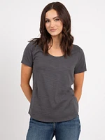 shaelynn kismet scoop neck tee