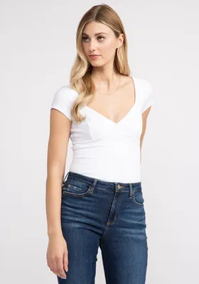 nataly sweetheart neck top