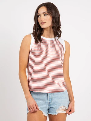 mildred muscle tank stripe