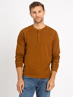 lucas long sleeve henley t-shirt