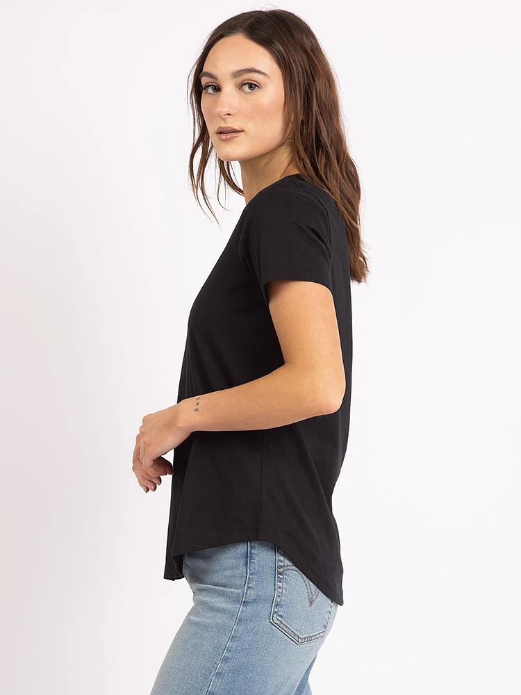 saige scoop neck t-shirt