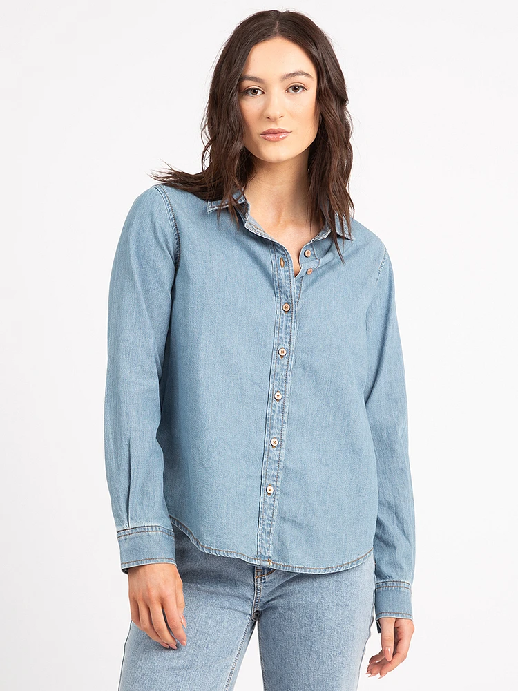 charla denim shirt