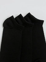women's essential 3 pack no show socks