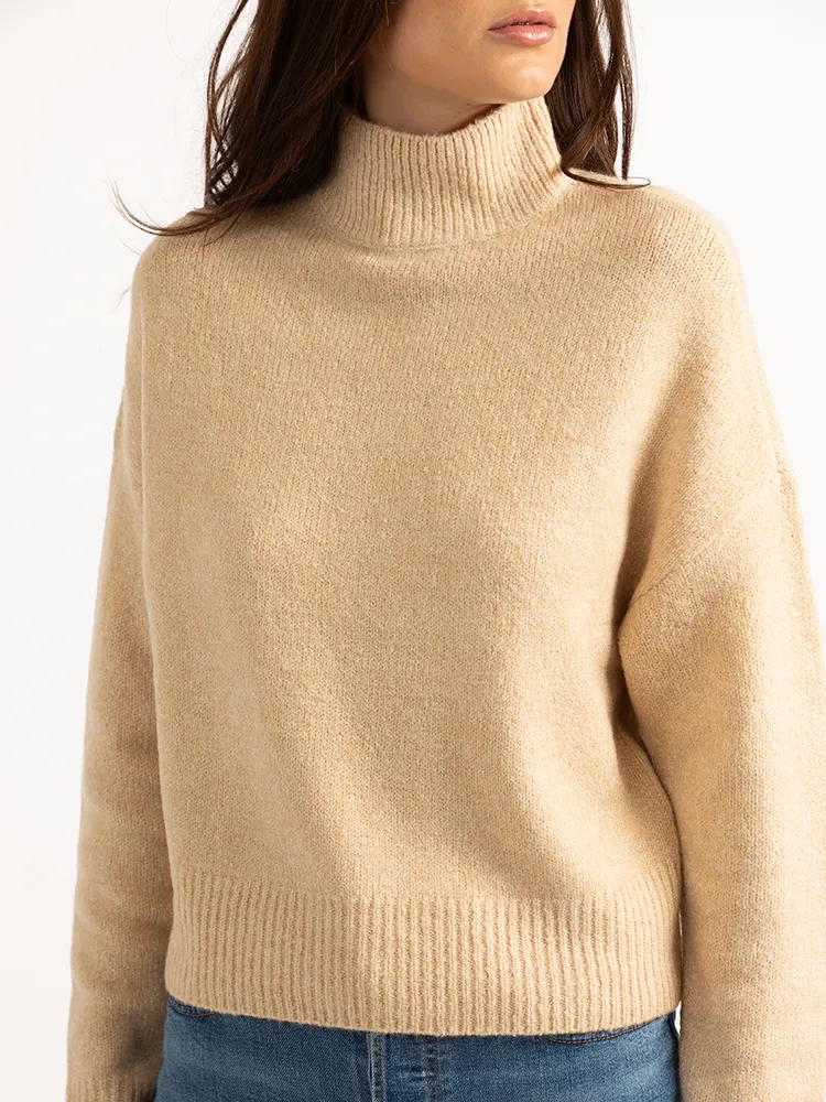 marcia mock neck popover