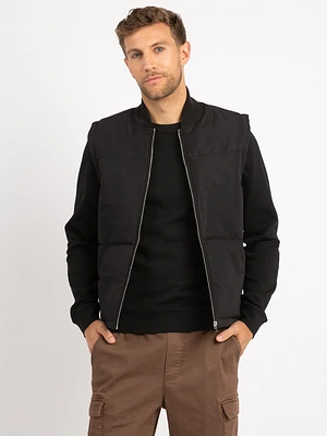 tristin quilted vest