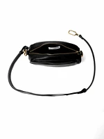 essential faux leather rectangle purse