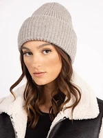 thick ribbed winter beanie