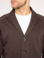 seth fleece cardigan