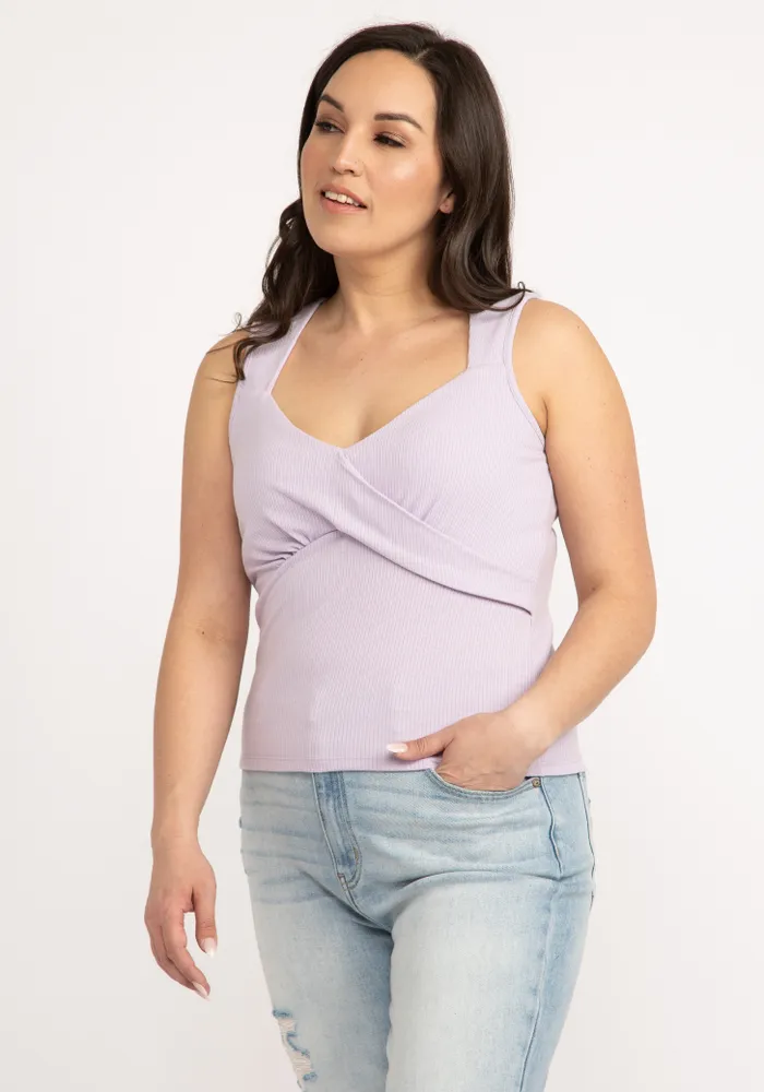 Tonia sweetheart neck tank top