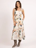 gretchen square neck maxi dress