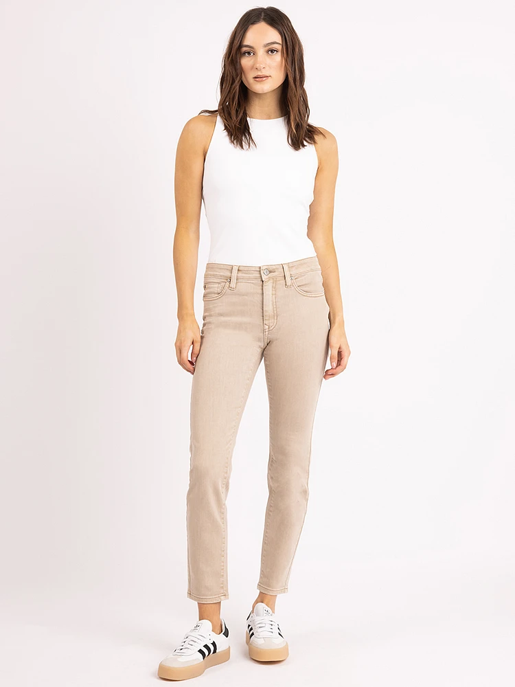 laurel skinny jean taupe