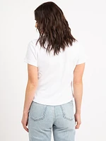 kim short sleeve henley